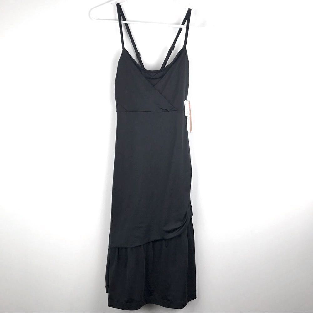 Merrell  Black Flow Stretch Athletic Athleisure Tank Dress  NEW